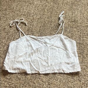 American Eagle Outfitters White Camisole Top